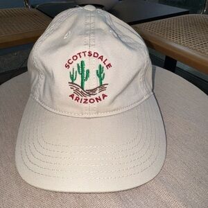 Beige Arizona Embroidered Cap